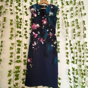 ted baker floral elegant dress